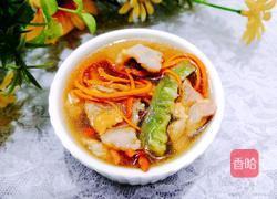 虫草花丝瓜瘦肉汤的做法图解18