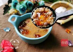 桃胶小米汤的做法图解8