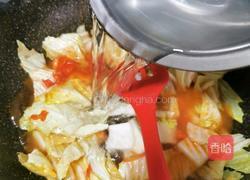 西红柿白菜豆腐汤的做法图解6