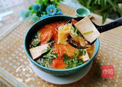 西红柿白菜豆腐汤的做法图解13