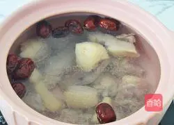 Yam, red dates and old duck soup recipe 5