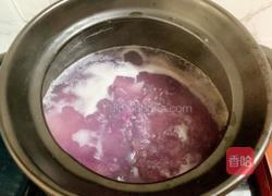 山药紫薯小米粥的做法图解7