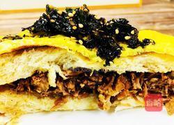 滑蛋牛肉三明治的做法图解9