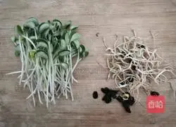 Black bean sprouts and tofu soup recipe 2