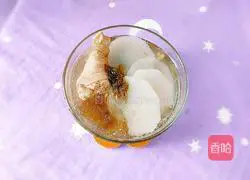 Illustration of how to make white radish, seaweed and goose meat soup 14