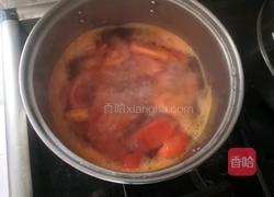 番茄紫菜蛋花汤的做法图解3