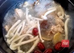 砂锅菌菇鸡汤的做法图解8