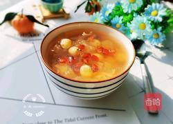 银耳莲子石榴汤的做法图解9