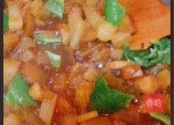 土豆炖茄子的做法图解6