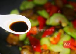 佛手瓜炒腊肉的做法图解8