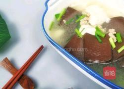 冬天来一碗猪血豆腐汤的做法图解6