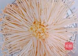 蒜蓉粉丝金针菇的做法图解4