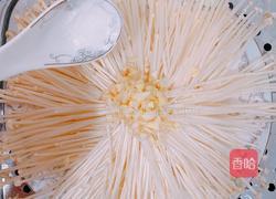 蒜蓉粉丝金针菇的做法图解5