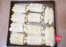 奶香芝士面包卷的做法图解16