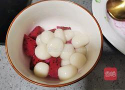 火龙果圆子汤的做法图解7