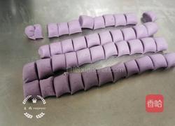 醪糟紫薯圆子汤的做法图解4