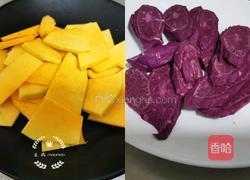 红枣双色圆子甜汤的做法图解1