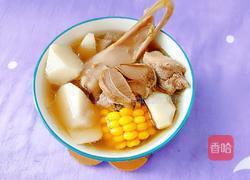 大脚菌山药鸭肉汤的做法图解17