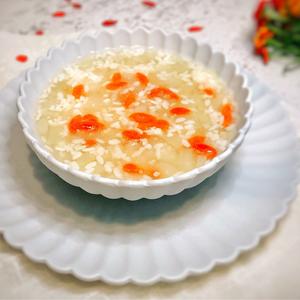 米酒冰糖雪梨羹