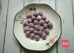 奶香紫薯汤圆的做法图解5