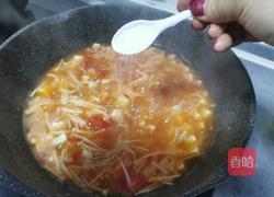 番茄豆腐汤的做法图解9