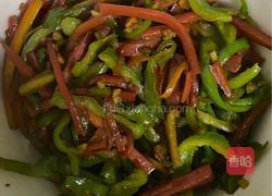 青椒炒胡萝卜丝的做法图解5