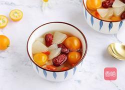 冰糖雪梨金桔饮的做法图解8