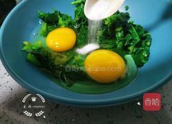 菠菜鸡蛋饼的做法图解6