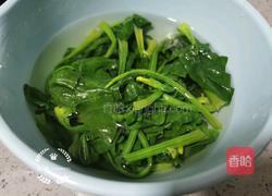 菠菜鸡蛋饼的做法图解4