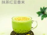 奶茶热饮｜抹茶红豆香米的做法[图]