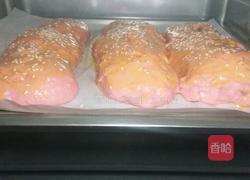 火龙果面包(不用揉出手膜)的做法图解18