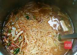 香辣豆芽肉片面的做法图解11