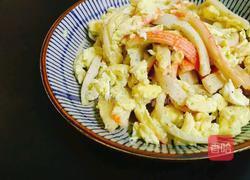 简约不简单的蟹棒滑蛋的做法图解8