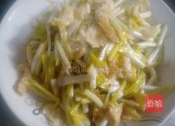 鸡蛋韭黄的做法图解5