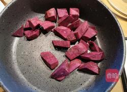 紫薯糯米圆子汤的做法图解2