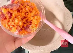 Complementary food for babies over 1 week old: Beef colorful pimple soup recipe illustration 8