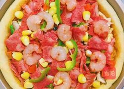 芝士培根披萨的做法图解12