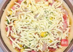 芝士培根披萨的做法图解13