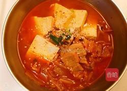 韩式五花肉泡菜汤的做法图解13