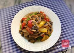 彩椒口蘑的做法图解11