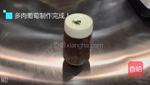 多肉葡萄制作完成了