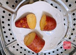 芝麻地瓜饼的做法图解2