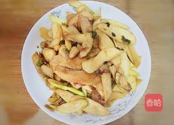 清炒茭白的做法图解4