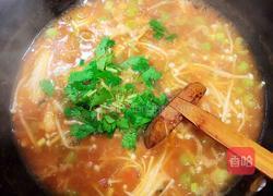 番茄金针菇汤的做法图解15