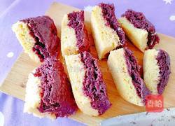 双色发糕的做法图解15