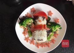 圣诞饭团的做法图解13