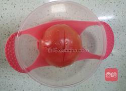 宝宝8个月鸡蛋柿子面的做法图解1