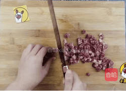 牛肉南瓜饼的做法图解3