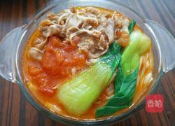 番茄肥牛面的做法图解8