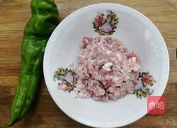 烤箱版•青椒酿肉的做法图解1